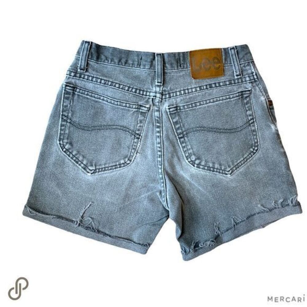 Lee Vintage High Waisted Jeans Shorts reworked 26”